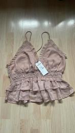 Nieuw zalmkleur Top maat L, Kleding | Dames, Tops, Ophalen of Verzenden, Nieuw, Zonder mouw