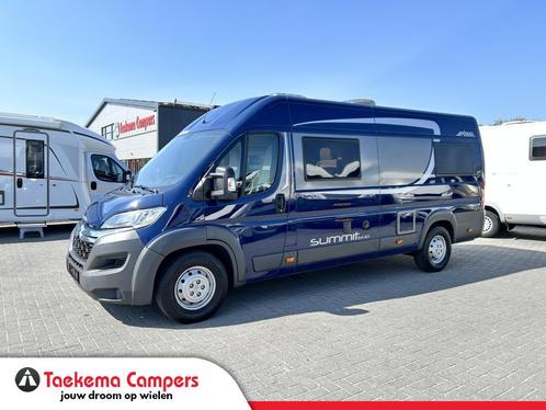 Pössl Summit 640 Enkele/bedden/2018/Euro-6/Airco/6., Caravans en Kamperen, Campers, Bedrijf, tot en met 2, Buscamper of Camperbus