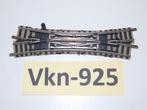 Vk-925 N Spoor Engelse Wissel Links 9166 Fleischmann LB, Hobby en Vrije tijd, Gebruikt, Gelijkstroom, Fleischmann, Rails