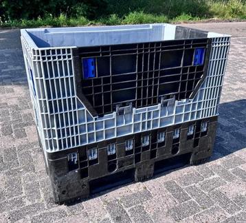 Kunststof palletbox inklapbaar 120x80cm beschikbaar voor biedingen