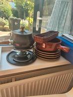 vintage fondue set, Ophalen, Gebruikt, Overige materialen, Overige typen