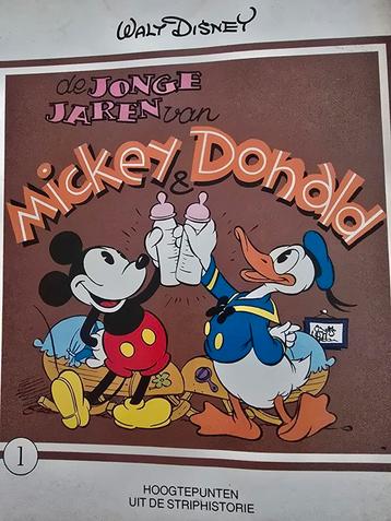 Mickey & Donald - De Jonge Jaren - Stripboeken beschikbaar voor biedingen