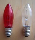 Reserve Kerstboomlichtjes Dwergkaarsjes Rood en Wit 14V/3W., Diversen, Kerst, Ophalen of Verzenden, Zo goed als nieuw