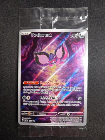 Pokemon Pecharunt SVP129 Black Star Promo NM Sealed beschikbaar voor biedingen