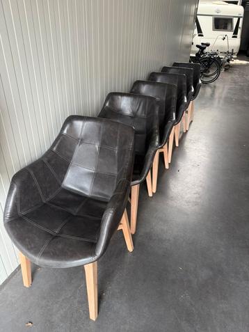 Leren stoelen gratis ophalen