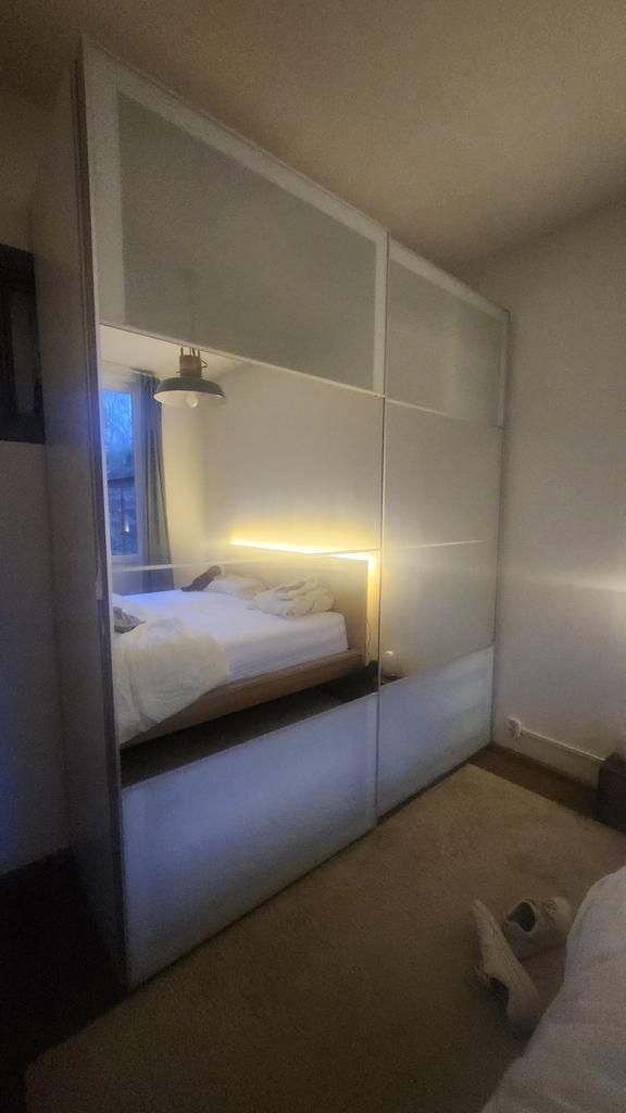 Dubbele IKEA PAX kledingkast - compleet ingericht, Huis en Inrichting, Kasten | Kledingkasten, Gebruikt, 200 cm of meer, 50 tot 75 cm