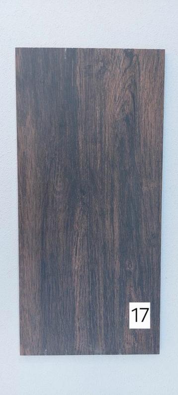 4.5 m2 Vloertegel Honda choco houtstructuur 22.2 x 89.5  beschikbaar voor biedingen
