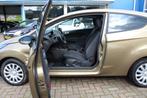Ford Fiesta 1.0i "Style" Airco - Navi - USB ! (bj 2015), Euro 5, Stof, Gebruikt, Zwart