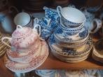 Heel veel peacock societe ceramique Maastricht, Antiek en Kunst, Antiek | Servies compleet, Ophalen of Verzenden