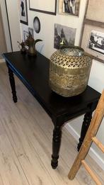 Sidetable tafel, Ophalen of Verzenden, 25 tot 50 cm, Rechthoekig, 100 tot 150 cm