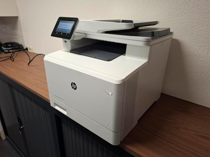HP Color LaserJet Pro kleuren, WiFi, duplex, Incl. toners, Computers en Software, Printers, Gebruikt, Scannen, Ophalen