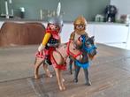 Playmobiel ridders met paarden, Ophalen of Verzenden, Zo goed als nieuw