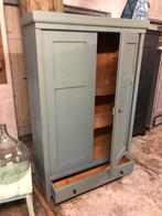 2 deurs servieskast/legkast/hangkast/brocante kast, Ophalen of Verzenden