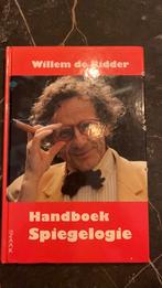 W. de Ridder - Handboek spiegelogie, Achtergrond en Informatie, W. de Ridder, Ophalen of Verzenden, Zo goed als nieuw