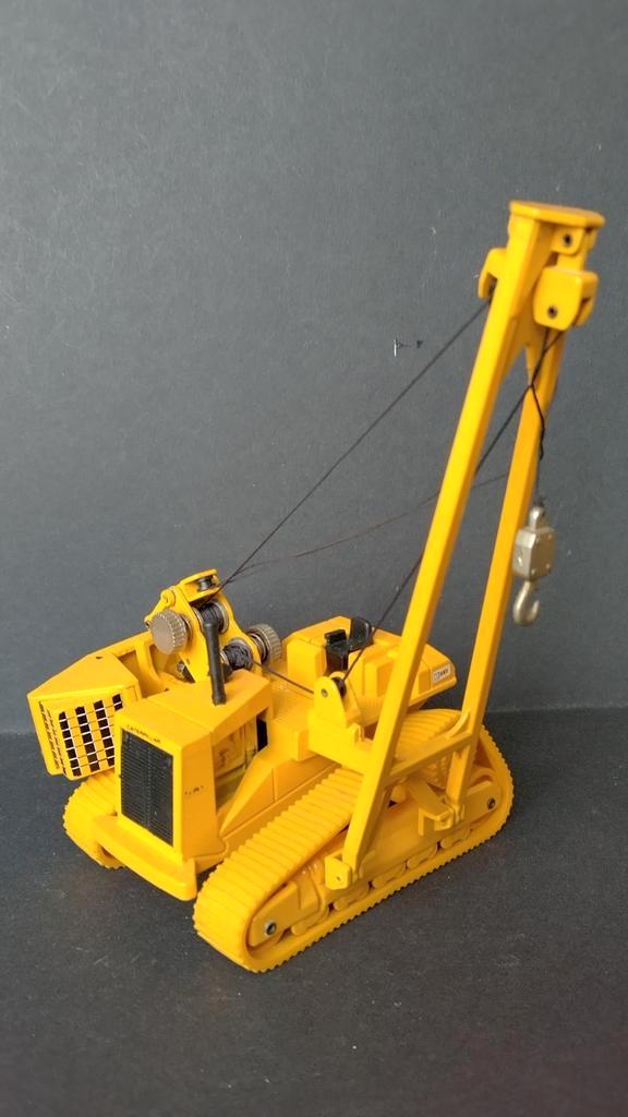 Caterpillar Buizen Legger 1:50 Joal Spain 224 Pol, Hobby en Vrije tijd, Modelauto's | 1:50, Zo goed als nieuw, Hijskraan, Tractor of Landbouw