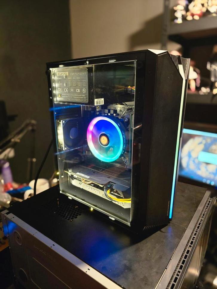 Gaming PC, Computers en Software, Desktop Pc's, Zo goed als nieuw, 3 tot 4 Ghz, HDD, SSD, 16 GB, Met videokaart, Gaming, Virtual Reality