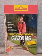 Boek 'stap voor stap gids 'Gazons'., Ophalen of Verzenden, Zo goed als nieuw