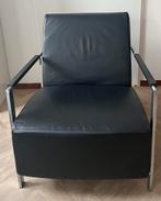 Design Harvink stoel, type Alowa, Huis en Inrichting, Ophalen, Gebruikt, Zwart, Leer
