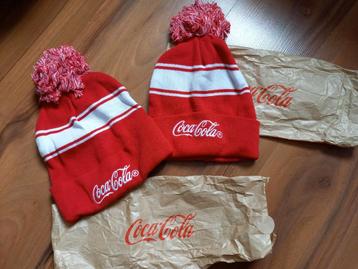 2 mooie Coca Cola mutsen ,Nieuw! beschikbaar voor biedingen