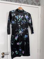 Hema chinees model fluwelen jurk S, Nieuw, Ophalen of Verzenden, Knielengte, Maat 36 (S)