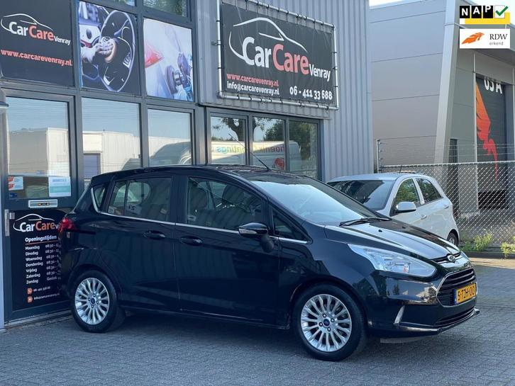 Ford B-Max 1.0 EcoBoost Titanium|APK08-2026|NAP|CAMERA|DEALE, Auto's, Ford, Bedrijf, Te koop, B-Max, ABS, Achteruitrijcamera, Airbags