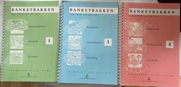 Banketbakken boekje 1 , 3 & 4 Wim van der Bijl beschikbaar voor biedingen