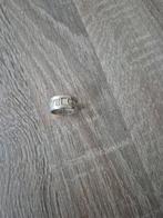 Zilveren ring met Romeinse cijfers, Ophalen of Verzenden, Zo goed als nieuw, 17 tot 18, Dame of Heer