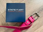 State of Art riem roze nieuw 6060 115 cm, Kleding | Dames, Riemen en Ceinturen, Nieuw, Echt leder, Ophalen of Verzenden, 3 tot 5 cm