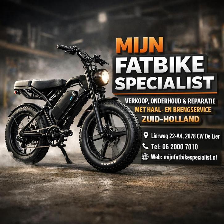 Fatbike V20 Pro Nieuw ! VANDAAG NOG RIJDEN!!!!, Fietsen en Brommers, Elektrische fietsen, Nieuw, Overige merken, 59 cm of meer