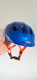 Fietshelm helm Abus blauw, Ophalen of Verzenden, Zo goed als nieuw, Overige maten