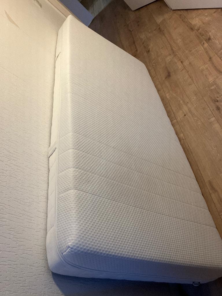 Matras Ikea Akrehamn foammatras, Huis en Inrichting, Slaapkamer | Matrassen en Bedbodems, Ophalen, Gebruikt, 90 cm, Eenpersoons