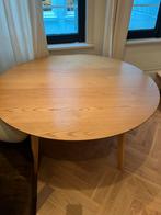 Ronde houten tafel - Fonq - 140cm diameter, Huis en Inrichting, Tafels | Eettafels, Ophalen, 100 tot 150 cm, Rond, Zo goed als nieuw