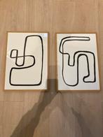 MADE modern art set van 2 , size 50*70, Huis en Inrichting, Ophalen of Verzenden, Gebruikt