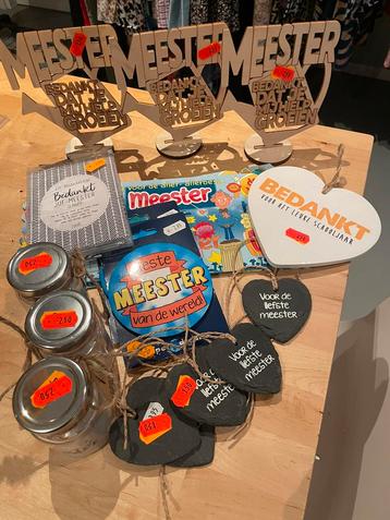 Meester cadeautjes partij beschikbaar voor biedingen