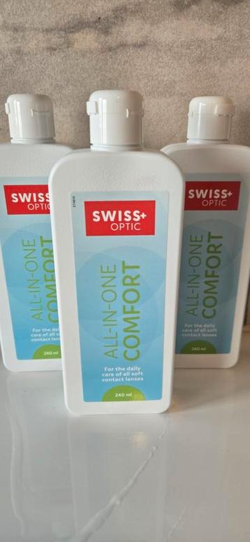 Lenzenvloeistof Swiss Optic All in one comfort 3x240ml beschikbaar voor biedingen