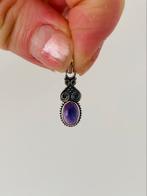 925 zilver. Een zilveren kettinghanger met amethyst, Overige voorstellingen, Verzenden, Paars, Nieuw