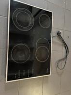 Kookplaat 2x keramisch 2x halogeen, Witgoed en Apparatuur, Kookplaten, 4 kookzones, Gebruikt, Inbouw, Ophalen