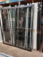 2x 94x227cm taatsdeuren of schuifdeuren met rookglas SK91, Ophalen, Glas, Binnendeur, Nieuw
