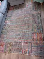 Handgemaakt Indiaas kleed van stofrepen - 157x227cm, Ophalen, Gebruikt, Overige kleuren, 150 tot 200 cm