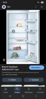 Grote 221 ltr Bosch inbouw koelkast, Witgoed en Apparatuur, 200 liter of meer, Ophalen of Verzenden, Zo goed als nieuw, Zonder vriesvak