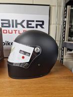 Premier trophy retro helm, zwart maat S, Motoren, Kleding | Motorhelmen, Nieuw met kaartje, Overige merken, Dames, S