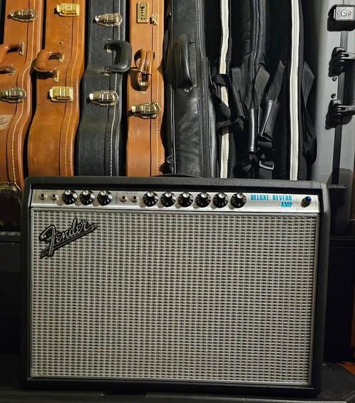 Fender 68 Custom Deluxe Reverb, Muziek en Instrumenten, Versterkers | Bas en Gitaar, Zo goed als nieuw, Minder dan 50 watt, Ophalen of Verzenden