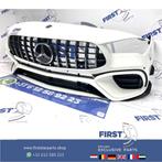 W118 CLA45 CLA45S AMG AERO VOORBUMPER WIT + GT GRIL ORIGINEE, Gebruikt, Voor, Mercedes-Benz, Ophalen of Verzenden