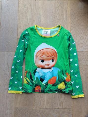 Superleuke vrolijke nog nette longsleeve van MimPi maat 128 beschikbaar voor biedingen