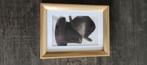 Goud fotolijstje, Huis en Inrichting, Woonaccessoires | Lijsten, Minder dan 50 cm, Metaal of Aluminium, Ophalen of Verzenden, Zo goed als nieuw