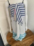 DE hamam doek. Badlaken. Strandlaken. Sjaal., Ophalen of Verzenden, Nieuw, Blauw, Handdoek