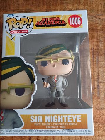 Funko Pop 1006 Sir Nighteye, My Hero Academia   beschikbaar voor biedingen