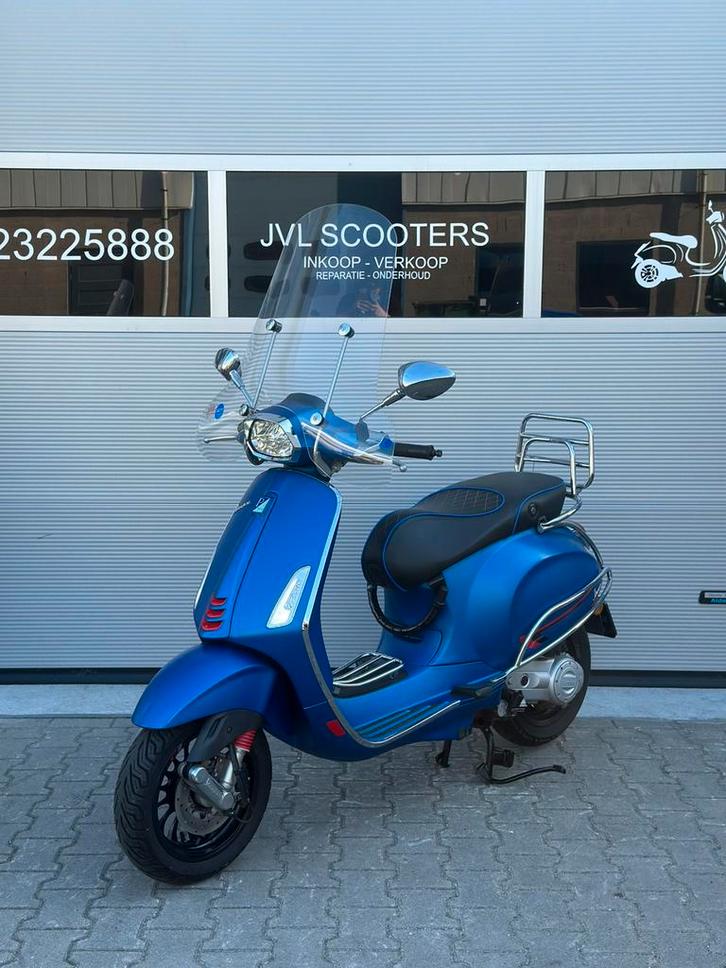 Vespa sprint 50cc 3v 4t 2019 brom, Fietsen en Brommers, Scooters | Vespa, Zo goed als nieuw, Overige modellen, Maximaal 45 km/u