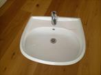Wastafel met Grohe mengkraan, Doe-het-zelf en Verbouw, Sanitair, Ophalen, Gebruikt, Wastafel