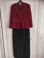 Lange 3 delige jurk, Kleding | Dames, Ophalen of Verzenden, Zo goed als nieuw, Maat 42/44 (L), Onder de knie